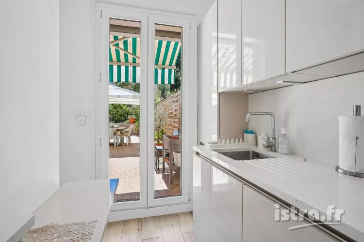 Nice Baumettes : joli appartement avec terrasse et jardin