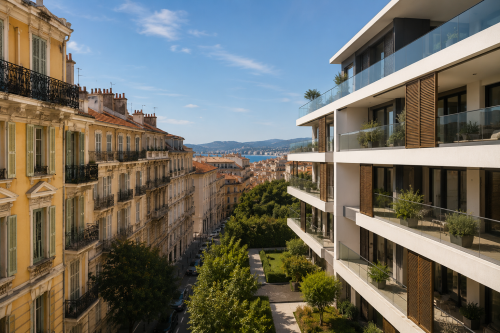 Ancien ou neuf à Nice