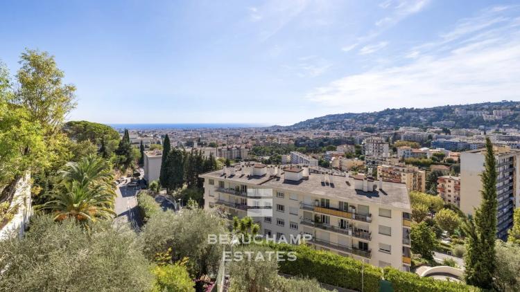 Appartement esprit loft avec vue mer - Nice Gairaut