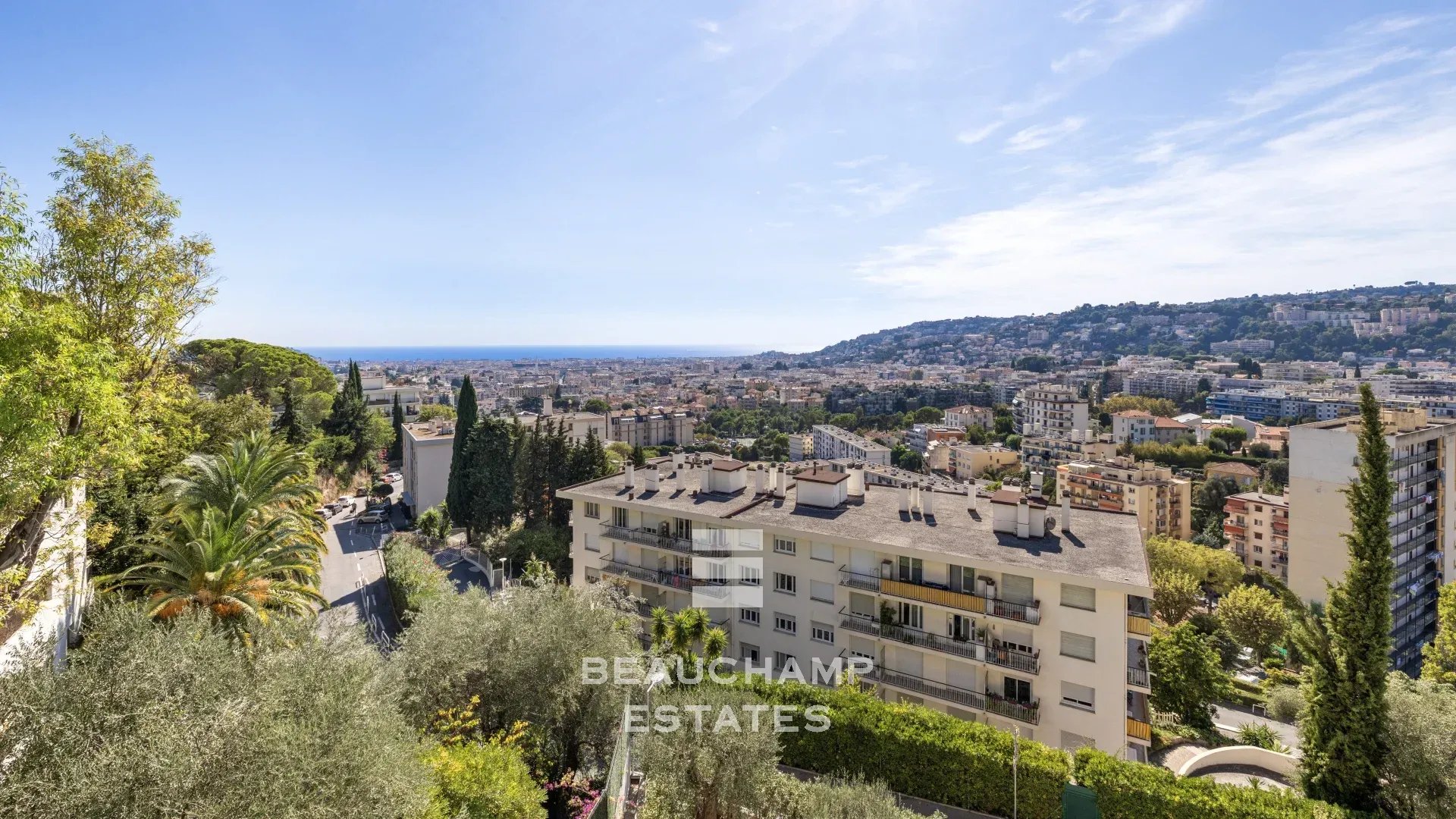 Appartement esprit loft avec vue mer - Nice Gairaut