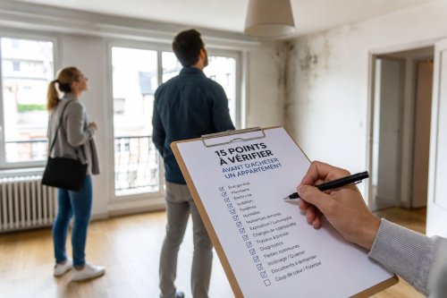 Les 15 points à vérifier avant d'acheter un appartement : le guide que tout acheteur devrait avoir avec lui lors d'une visite
