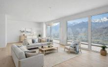 Appartement 3.5 pièces avec terrasse sur les hauteurs de Sion – Dès...