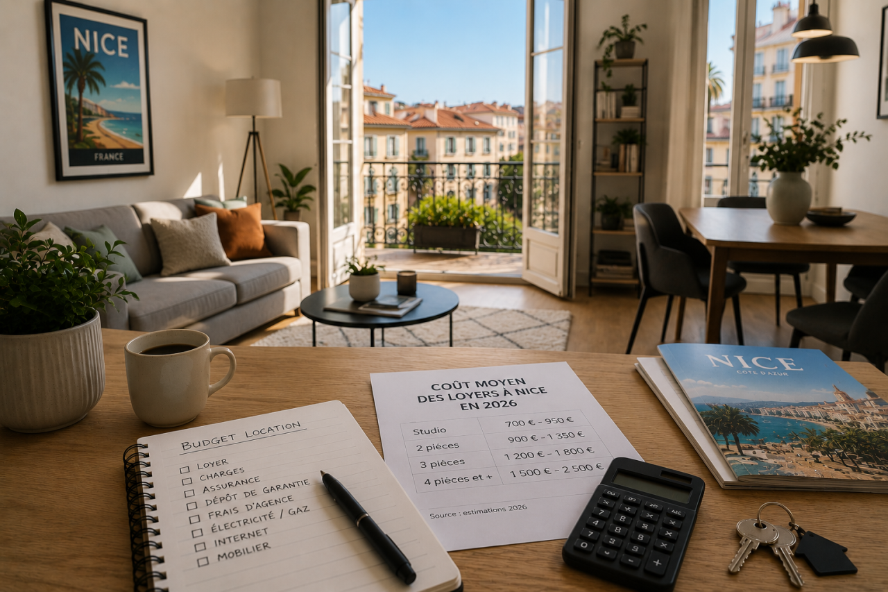 Budget location à Nice