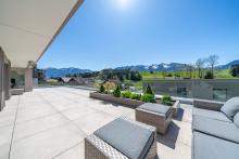 Élégance Alpine Avec Vue Imprenable Sur La Terrasse